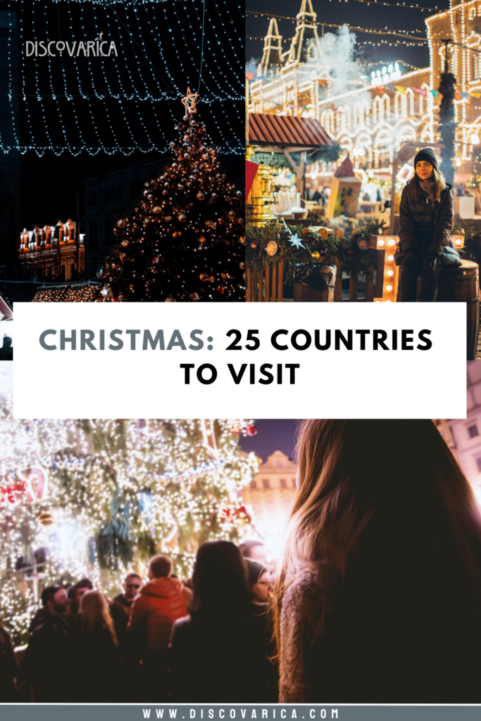 Christmas : 25 Countries to visit