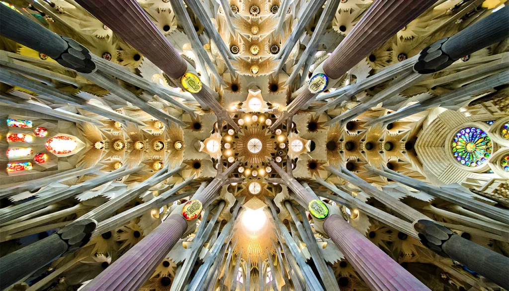 Sagrada Familia – from the Inside