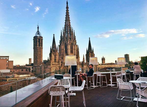 Barcelona Cathedral – from the Rooftop